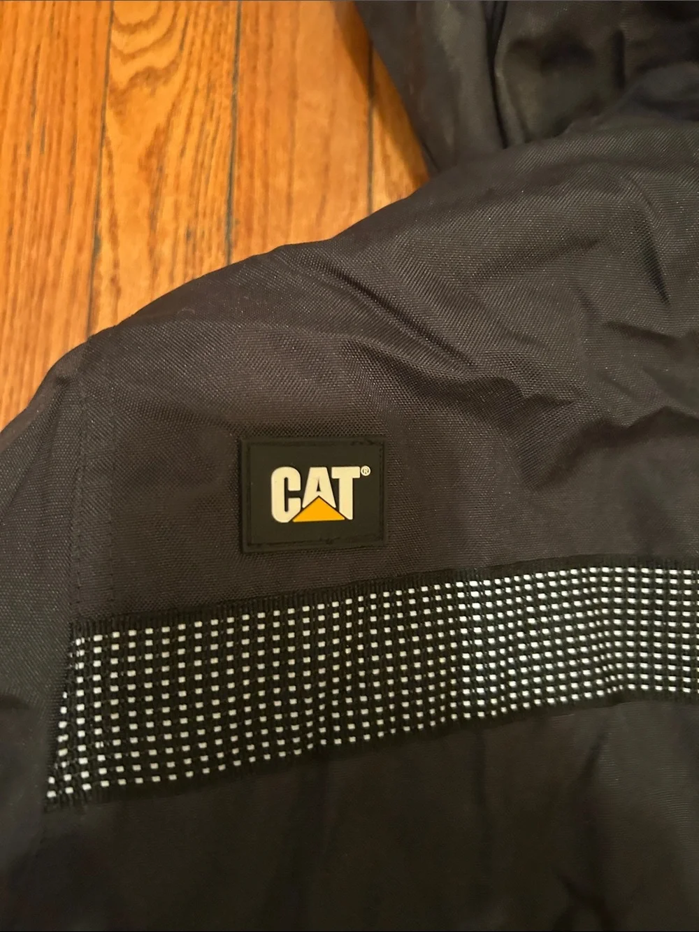 Caterpillar Men's Hooded Puffer Jacket in Black